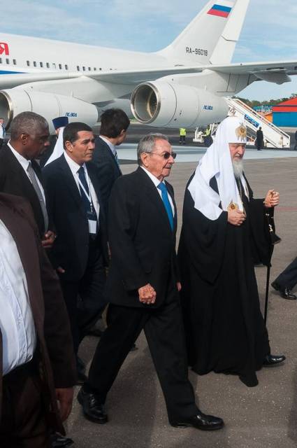 Encuentro de Raúl y Su Santidad Kirill, Patriarca de Moscú y de Toda Rusia