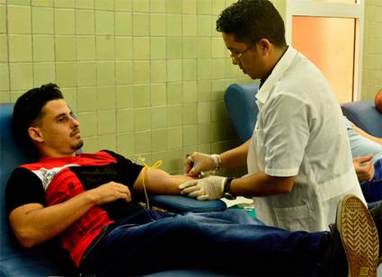 Donación de sangre