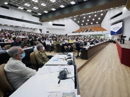 Raúl Castro también formó parte de la Asamblea.