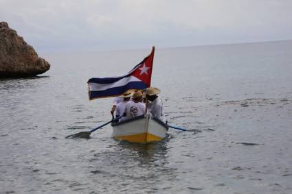 Acto nacional en Playita de Cajobabo