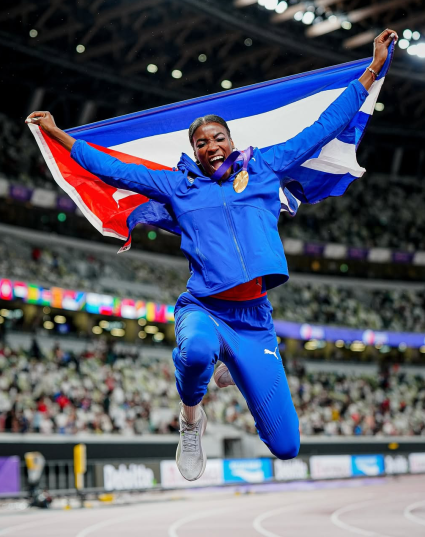 Leyanis Pérez lideró la delegación cubana en Tokio