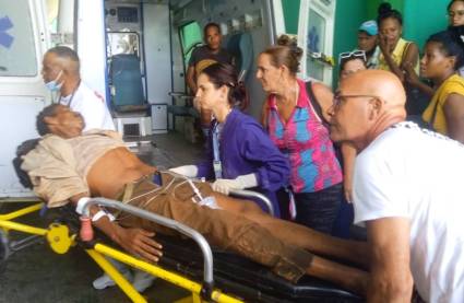 Accidente masivo en Ciego de Ávila