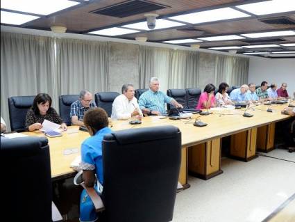 Presidente cubano Miguel Díaz-Canel Bermúdez