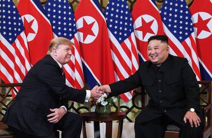 Kim Jong-un y Donald Trump