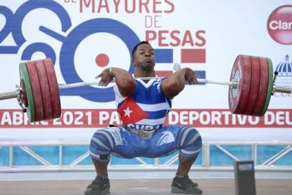 El cubano Olfides Sáez, división de los 96 kg