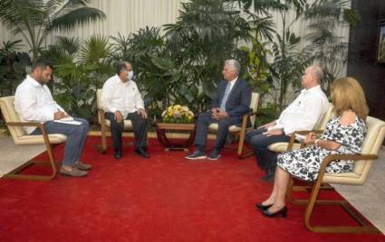Agradece Presidente Díaz-Canel apoyo del PNUD a Cuba