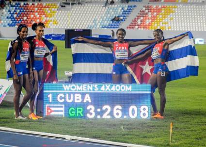 Atletismo cubano femenino