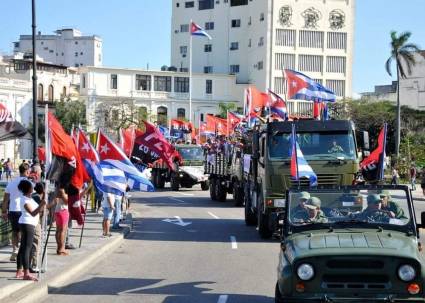 Caravana de la Libertad entra triunfal nuevamente a La Habana
