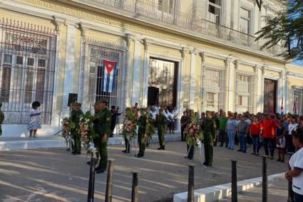 Homenaje a José Antonio Echeverría en Cárdenas