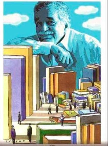 El escritor Gabriel García Márquez