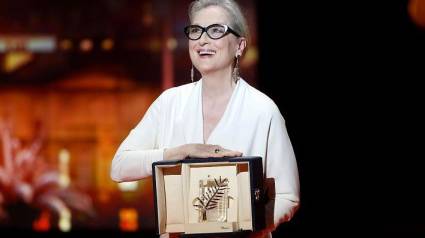 Meryl Streep recibió la Palma de Oro Honorífica