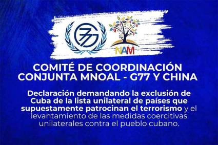 Reclaman salida de Cuba de lista de países patrocinadores del terrorismo (+Post)