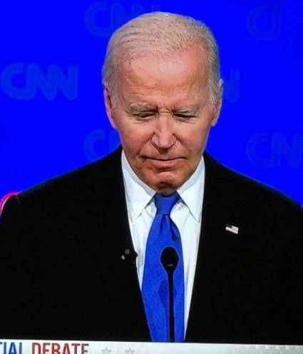 En el primer debate presidencial Biden no tuvo buenos momentos de disertaciones