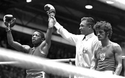 El desaparecido pugilista Orlandito Martínez.