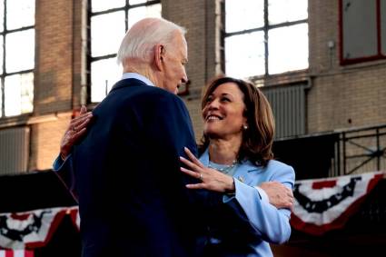 Biden endorsa la candidatura de la vicepresidenta Kamala Harris