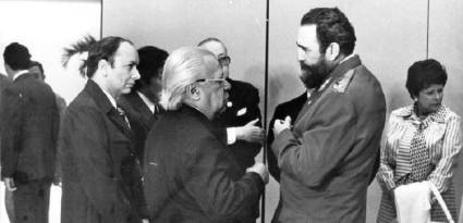 Fidel con intelectuales