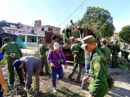 El trabajo ha sido ha sido intenso para sanar las heridas dejadas por Rafael en el occidente del país