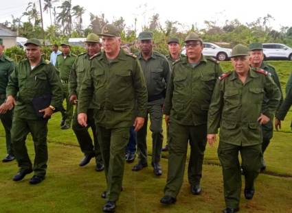 Recorrido de Díaz-Canel por Guantánamo