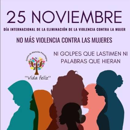 Jornada por la No Violencia contra la Mujer