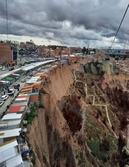 Las casas suicidas de Bolivia