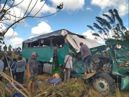 Accidente en Santa Cruz del Sur