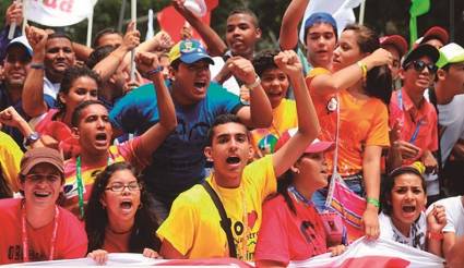 La juventud bolivariana y chavista