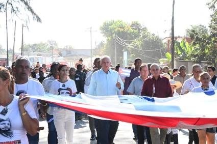 Presidente de Cuba encabezó conmemoración por aniversario 130 del inicio de la Guerra Necesaria