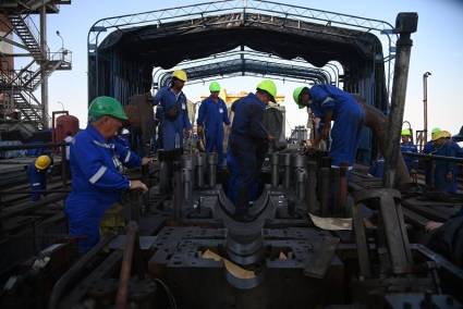 Los trabajadores de la central termoeléctrica Carlos Manuel de Céspedes