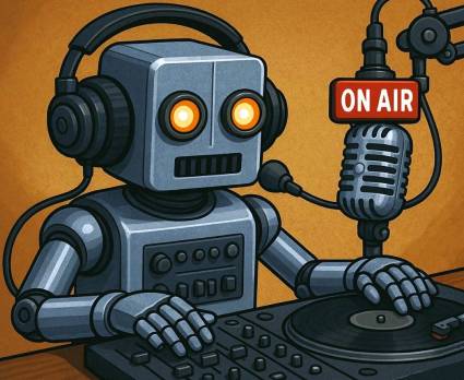 La estación de radio CADA, con sede en Sydney, transmitió un programa con un presentador de inteligencia artificial