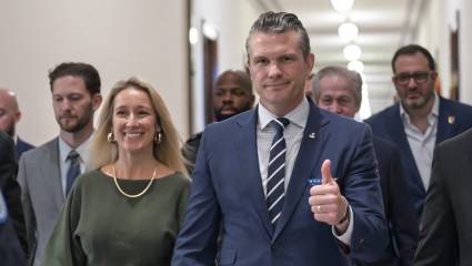 Pete Hegseth y su esposa, Jennifer Rauchet Hegseth