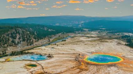 Tapa gigante bloquea la erupción del supervolcán de Yellowstone