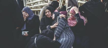 Madres en la Franja de Gaza
