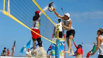 Dupla cubana de voleibol de playa