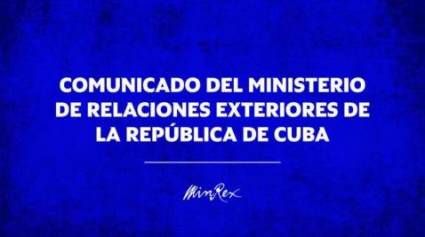 Convoca Cancillería de Cuba al Encargado de Negocios de Estados Unidos