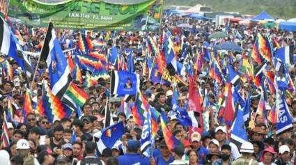 Un MAS fuerte y aglutinador favoreció a las masas indígenas y campesinas de Bolivia.