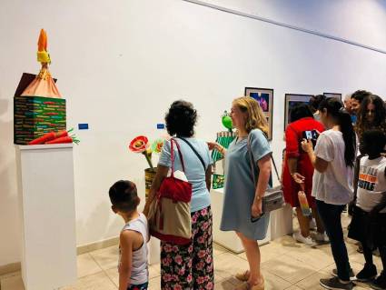 Retablo titiritero en Bellas Artes para Teresita Fernández