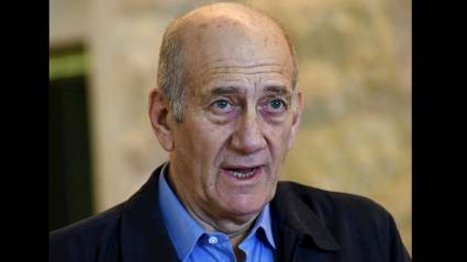 Ex primer ministro israelí Ehud Olmert