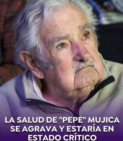 Mujica, de 89 años, fue presidente de Uruguay