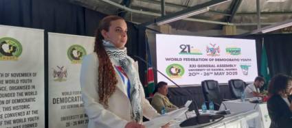 21ra. Asamblea General de la Federación Mundial de Juventudes Democráticas (FMJD)