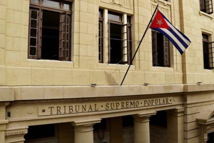 Sede del Tribunal Supremo Popular en La Habana.