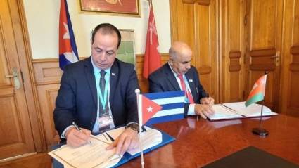Cuba y Omán suscriben acuerdo de cooperación