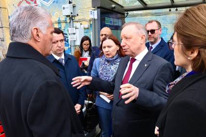 Visita de Miguel Díaz-Canel a Rusia