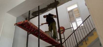 Pineros remozan áreas del Presidio Modelo