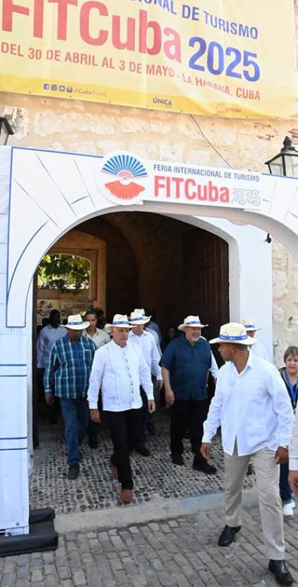 Díaz-Canel visita Fitcuba 2025