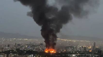 Ataques aéreos entre Israel e Irán