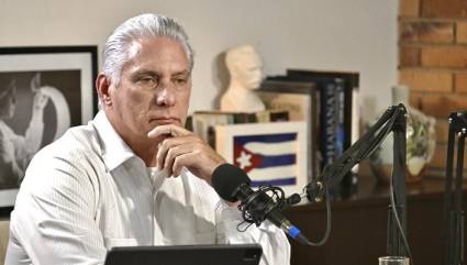 Miguel Díaz-Canel en el Espacio Desde La Presidencia