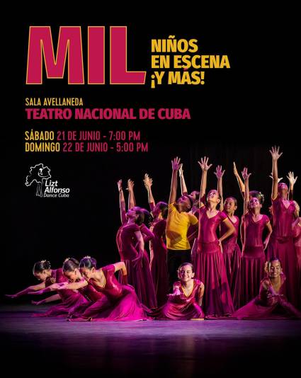 Espectáculo singular y único, titulado ¡Mil niños en escena...y más!