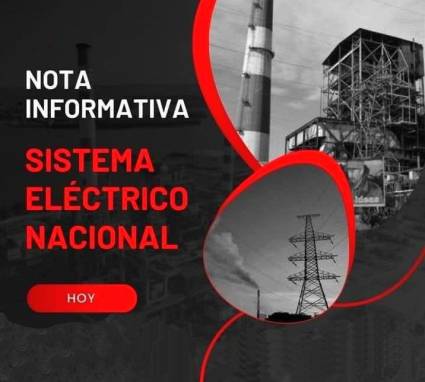 Incidencias del Sistema Electroenergético Nacional