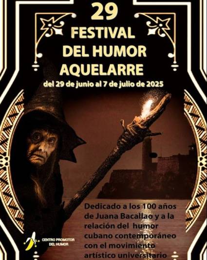 El Centro Promotor del Humor presenta a finales de junio el Festival Aquelarre 2025