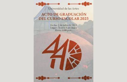 Nuevos estudiantes egresarán de la Universidad de las Artes